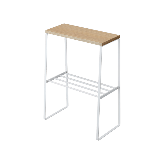 Yamazaki Home · 22" H End Table in Steel + Wood | socius design in Rochester, MN