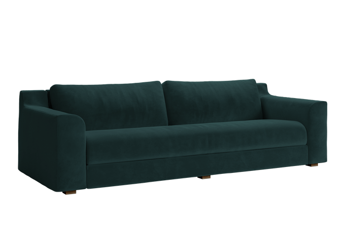 Sabai Design · The Elevate Natural 96" Sofa in Recycled Velvet | socius design in Rochester, MN