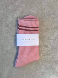 Le Bon Shoppe · Boyfriend Socks | Vintage Pink | socius design in Rochester, MN
