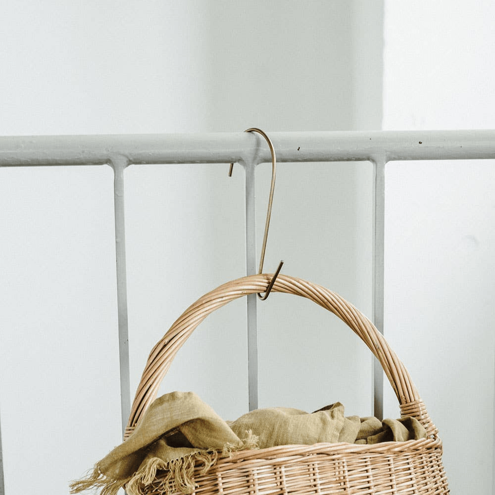 Fog Linen Work · Brass J Hook (L) | socius design in Rochester, MN