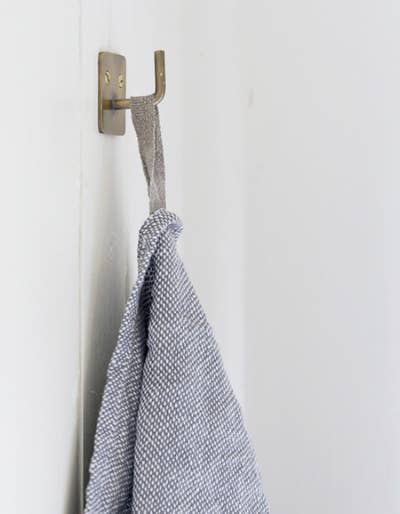 Fog Linen Work · Brass Plate Single Hook · Fog Linen Work | socius design in Rochester, MN