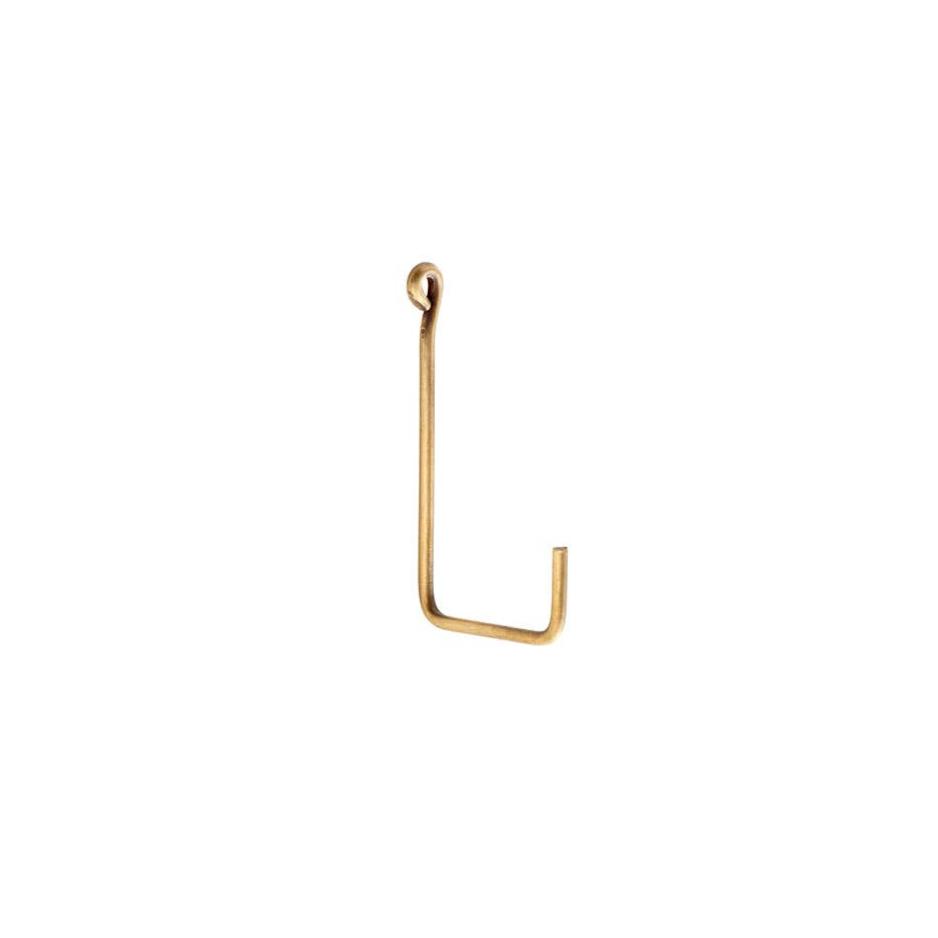 Fog Linen Work · Brass Single Hook (S) | socius design in Rochester, MN