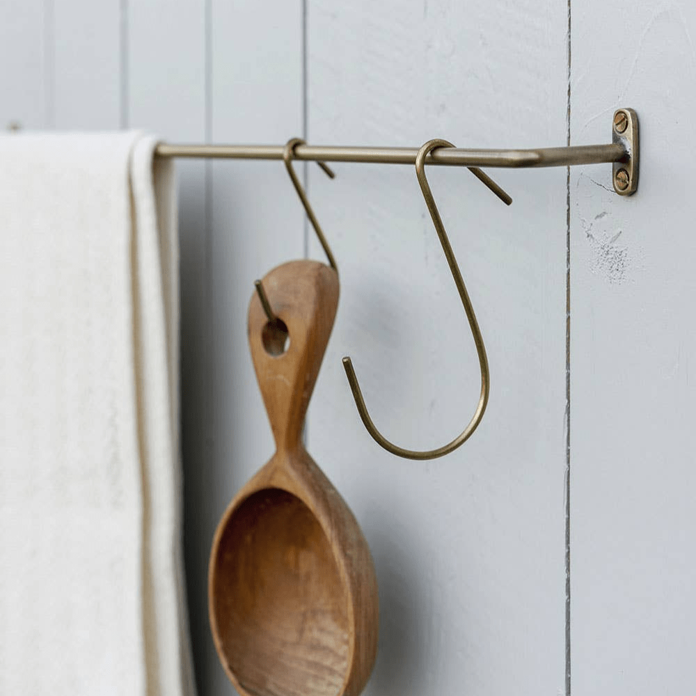Fog Linen Work · Brass Towel Bar (M) | socius design in Rochester, MN