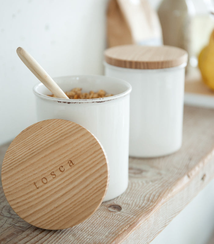 Yamazaki Home · Ceramic Food Canister · Set of 3 | socius design in Rochester, MN
