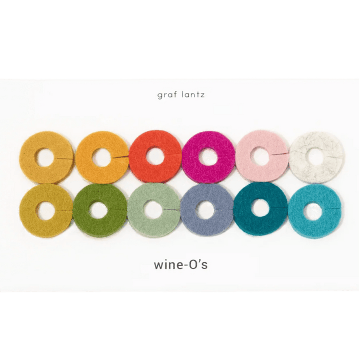Graf Lantz · Graf Lantz · Wine - O's Merino Wool Round Wine Markers · Paradise | socius design in Rochester, MN