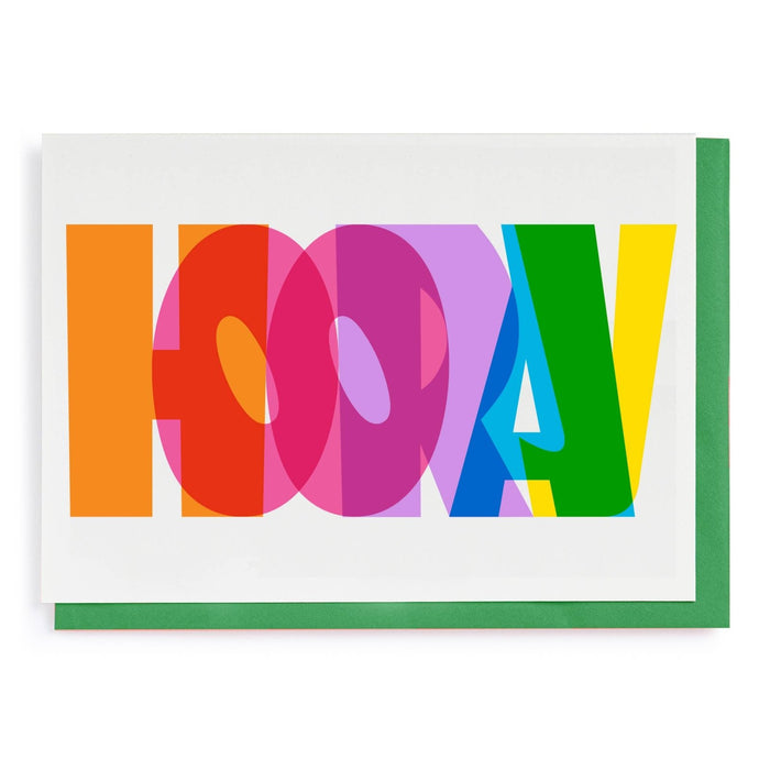 Archivist Gallery Hooray – PressInk Congratulations Letterpress Card