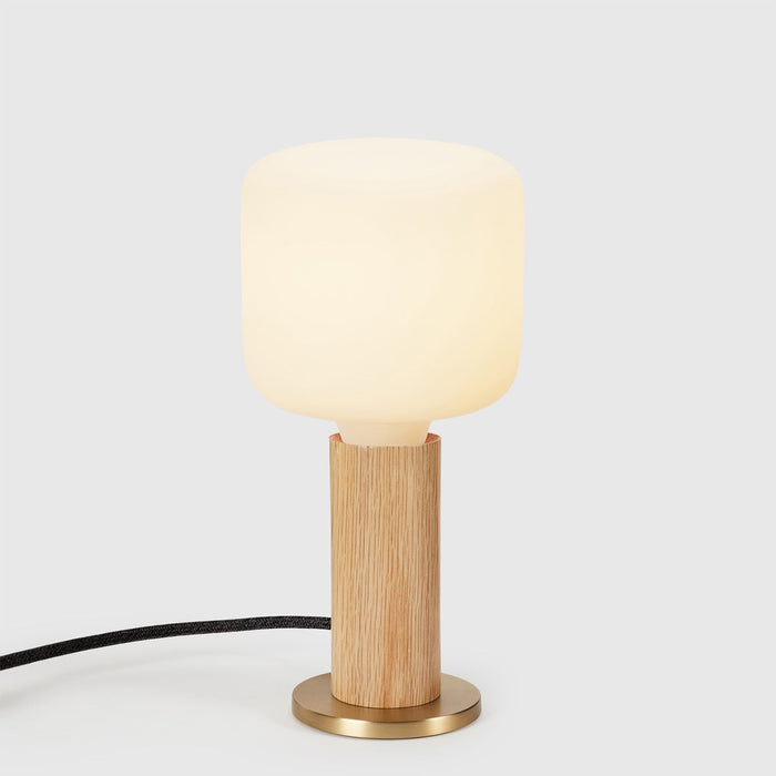 Knuckle Table Lamp in Oak + Oblo · Tala US