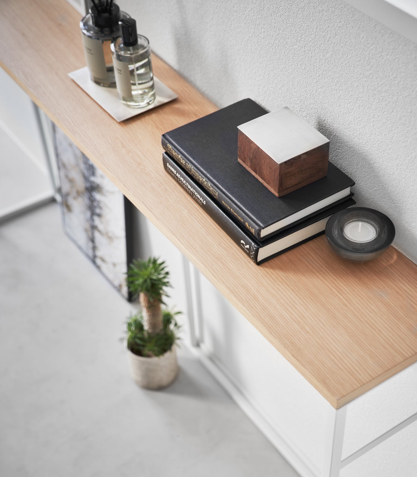 Yamazaki Home · Long Steel Console Table · Yamazaki Home | socius design in Rochester, MN
