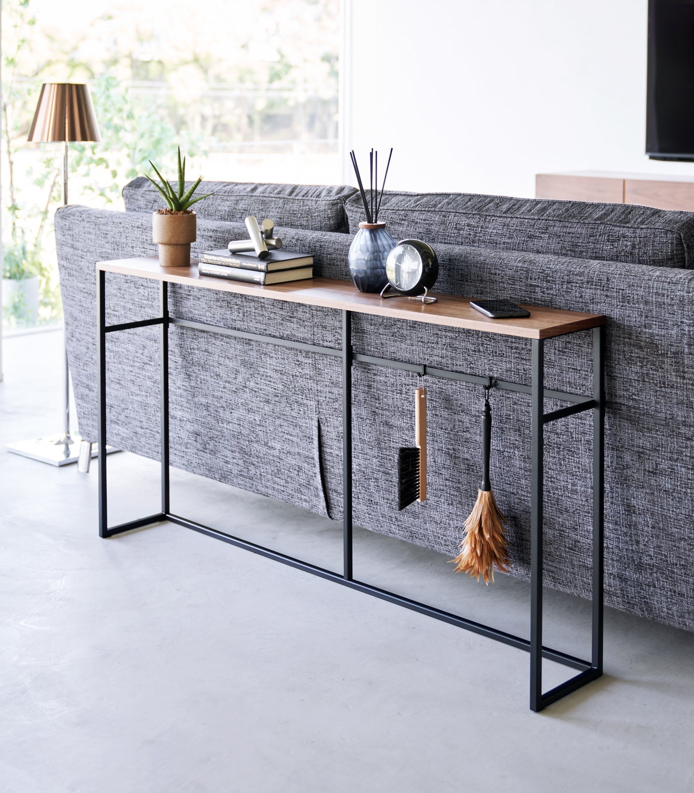 Yamazaki Home · Long Steel Console Table · Yamazaki Home | socius design in Rochester, MN