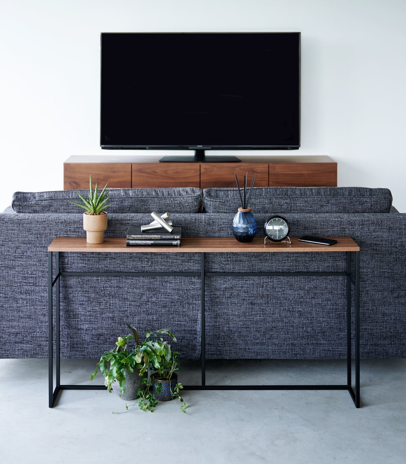 Yamazaki Home · Long Steel Console Table · Yamazaki Home | socius design in Rochester, MN