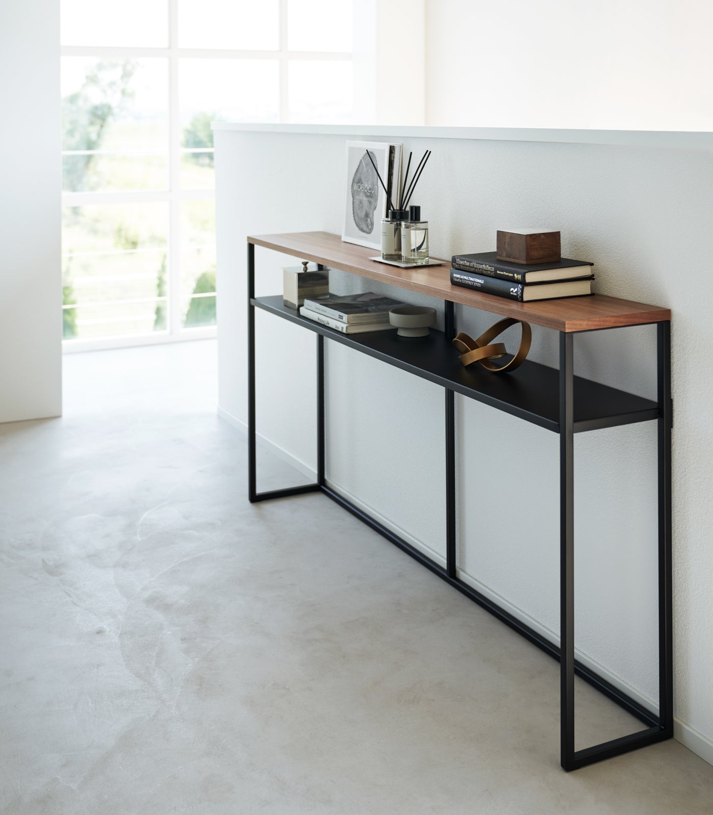 Yamazaki Home · Long Steel Console Table · Yamazaki Home | socius design in Rochester, MN