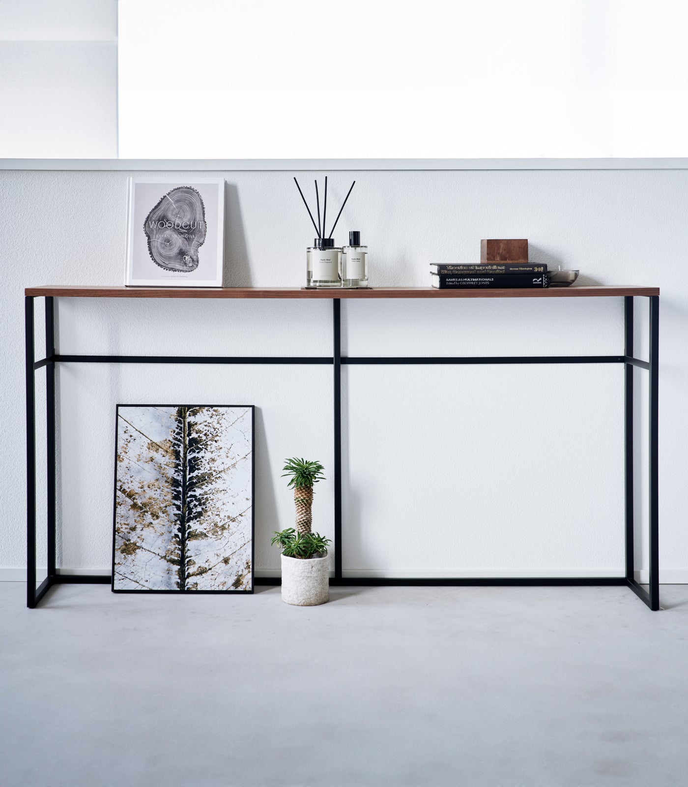 Yamazaki Home · Long Steel Console Table · Yamazaki Home | socius design in Rochester, MN