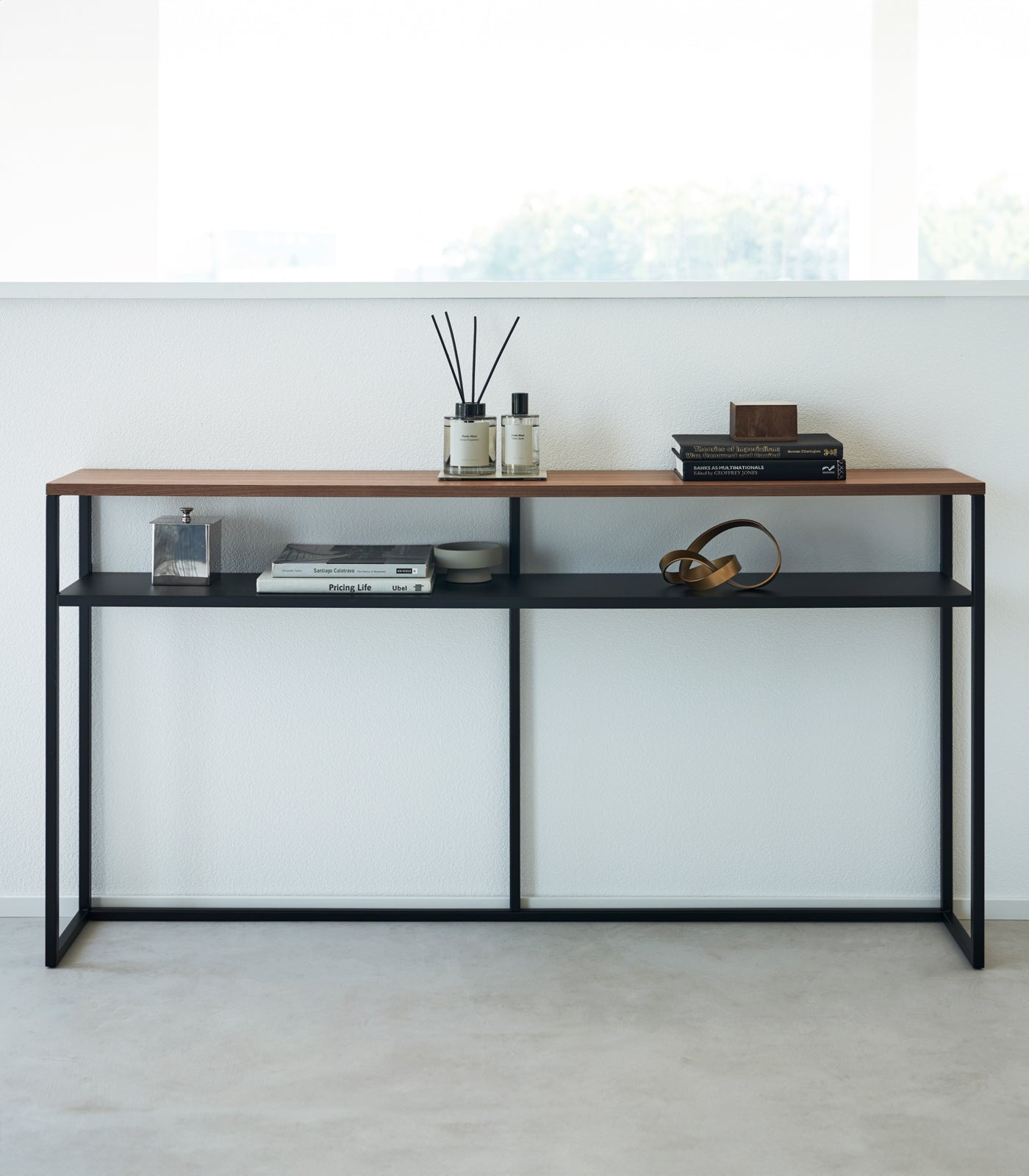 Yamazaki Home · Long Steel Console Table · Yamazaki Home | socius design in Rochester, MN