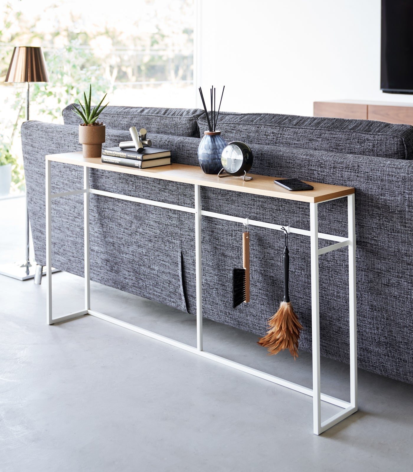 Yamazaki Home · Long Steel Console Table · Yamazaki Home | socius design in Rochester, MN