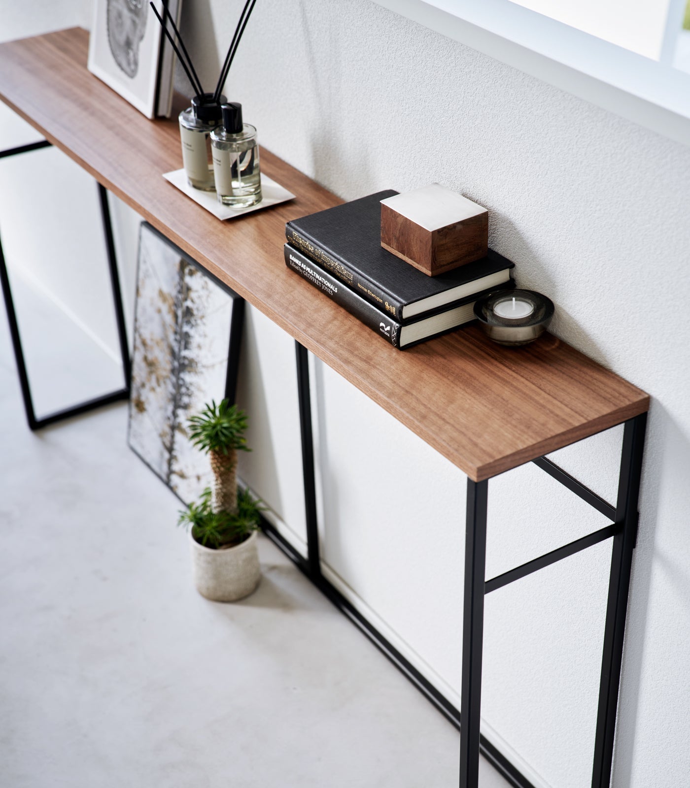 Yamazaki Home · Long Steel Console Table · Yamazaki Home | socius design in Rochester, MN