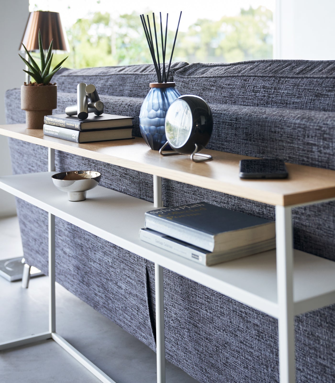 Yamazaki Home · Long Steel Console Table · Yamazaki Home | socius design in Rochester, MN