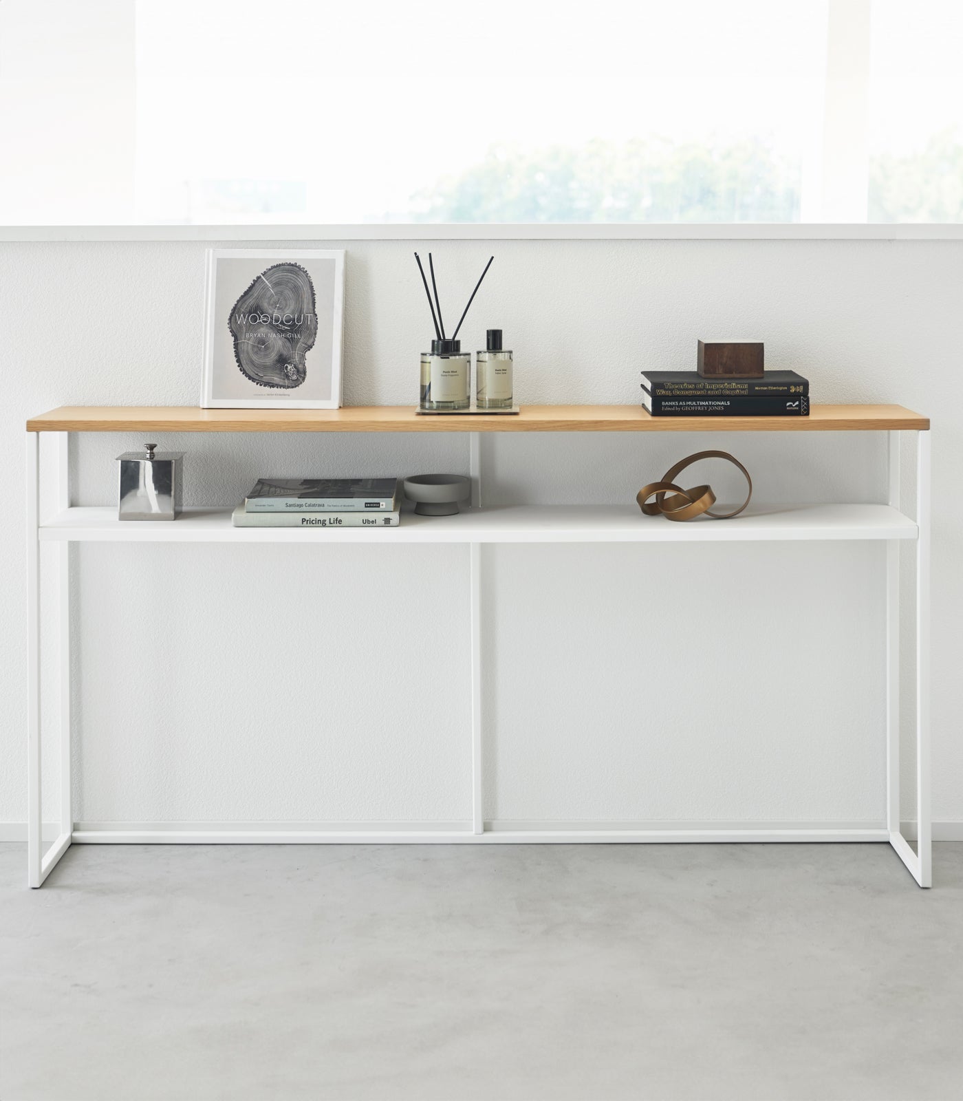 Yamazaki Home · Long Steel Console Table · Yamazaki Home | socius design in Rochester, MN