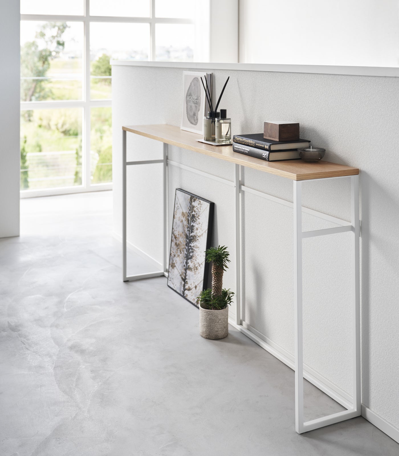 Yamazaki Home · Long Steel Console Table · Yamazaki Home | socius design in Rochester, MN