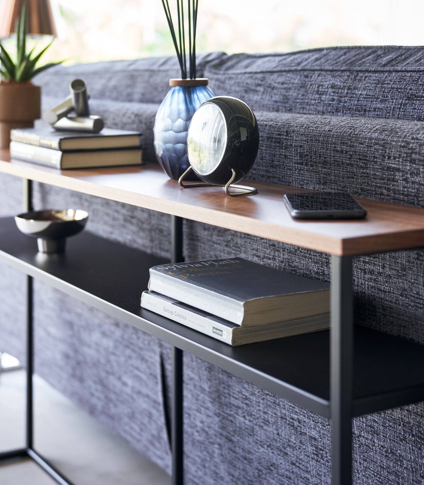 Yamazaki Home · Long Steel Console Table · Yamazaki Home | socius design in Rochester, MN