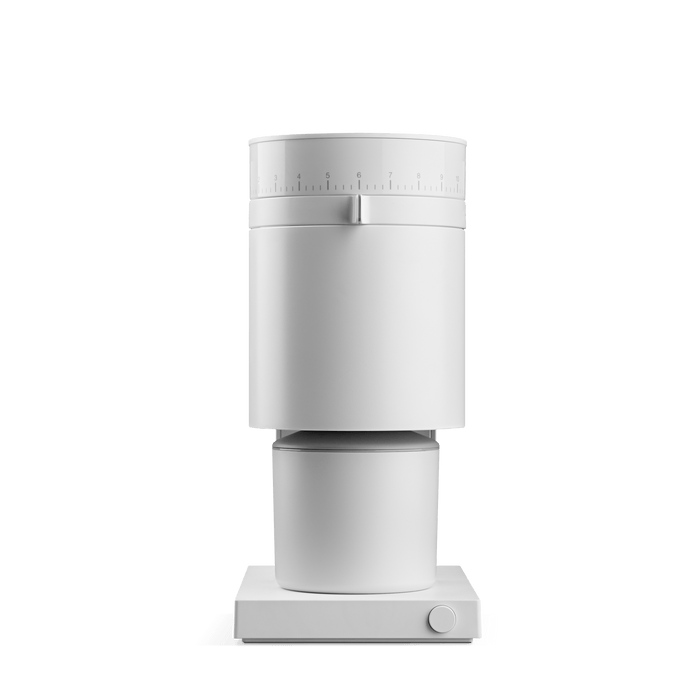 FELLOW · Opus Conical Burr Grinder · Matte White | socius design in Rochester, MN