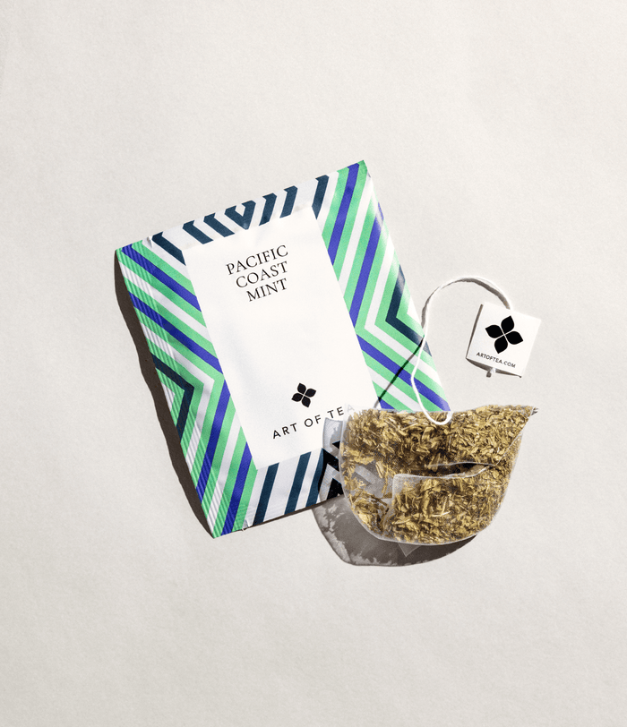 Art of Tea · Pacific Coast Mint Eco Teabag Sachets | socius design in Rochester, MN
