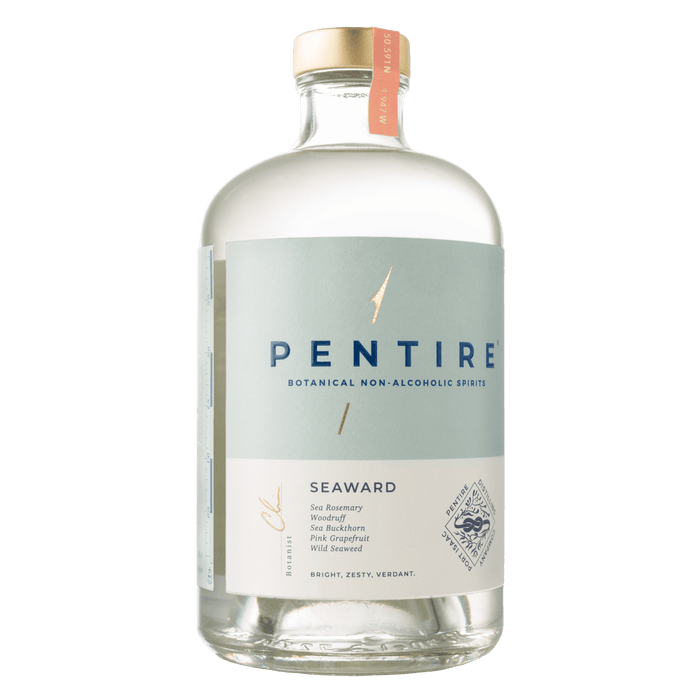 Pentire Drinks Inc. · Pentire Seaward 70cl · Non - Alcoholic Spirit | socius design in Rochester, MN