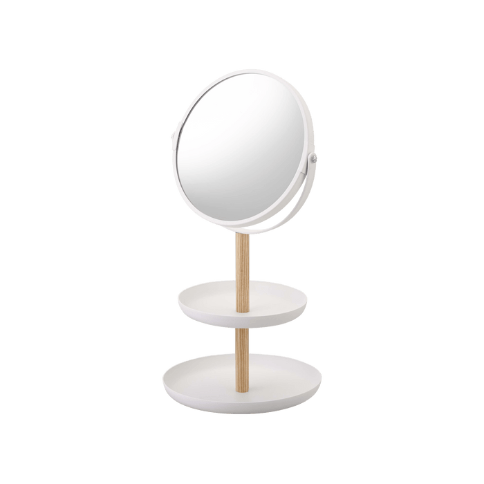 Yamazaki Home · Steel + Wood Two - Tier Vanity Mirror · Yamazaki Home | socius design in Rochester, MN