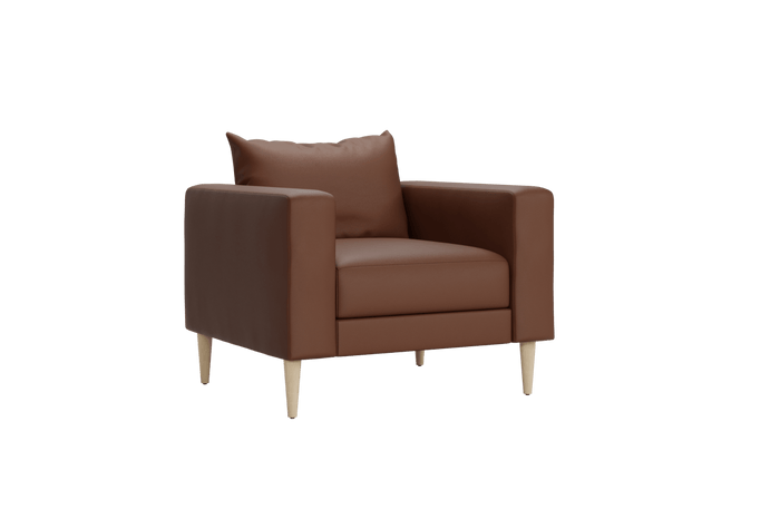 Sabai Design · The Essential Club Chair in Cactus Leather | socius design in Rochester, MN