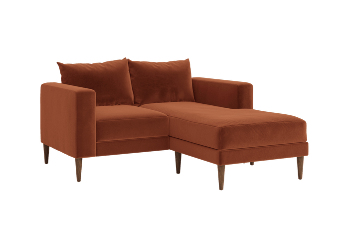 Sabai Design · The Essential Loveseat Sectional in Recycled Velvet | socius design in Rochester, MN