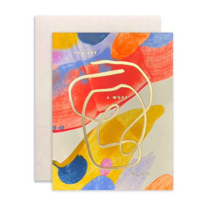 Moglea · “Work of Art” Notecard | socius design in Rochester, MN