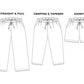 Merchant and Mills · 101 Trouser Pattern · Merchant & Mills | socius design in Rochester, MN