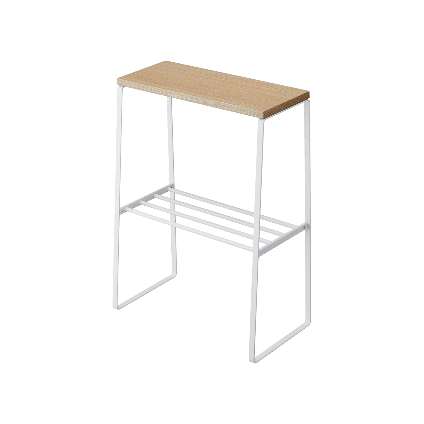 Yamazaki Home · 22" H End Table in Steel + Wood | socius design in Rochester, MN