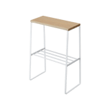 Yamazaki Home · 22" H End Table in Steel + Wood | socius design in Rochester, MN