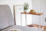 Yamazaki Home · 22" H End Table in Steel + Wood | socius design in Rochester, MN