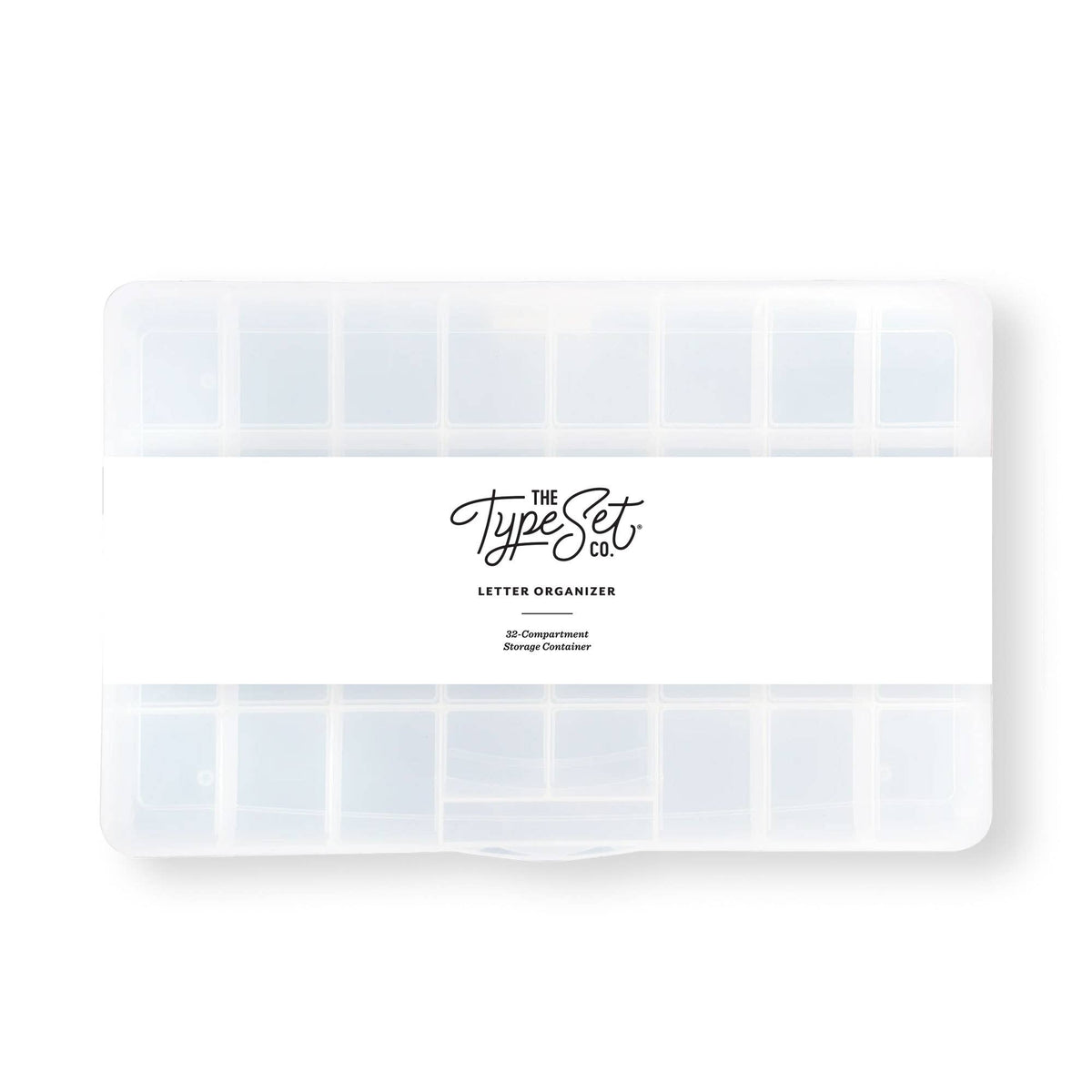 The Type Set Co. 32-Compartment Magnetic Letter Organizer