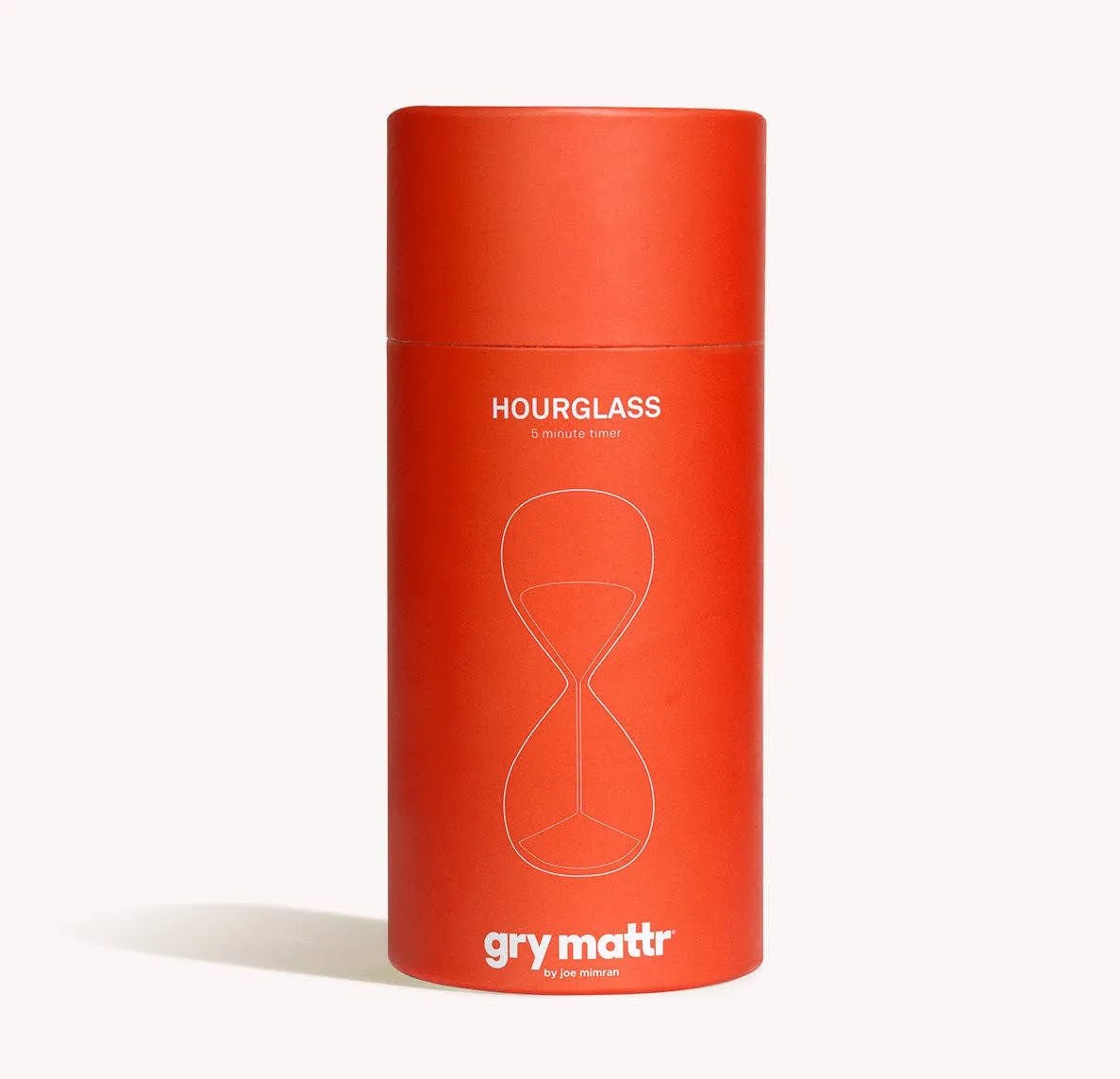 Gry Mattr by Joe Mimran · 5 Min Mini Hourglass · Poppy | socius design in Rochester, MN