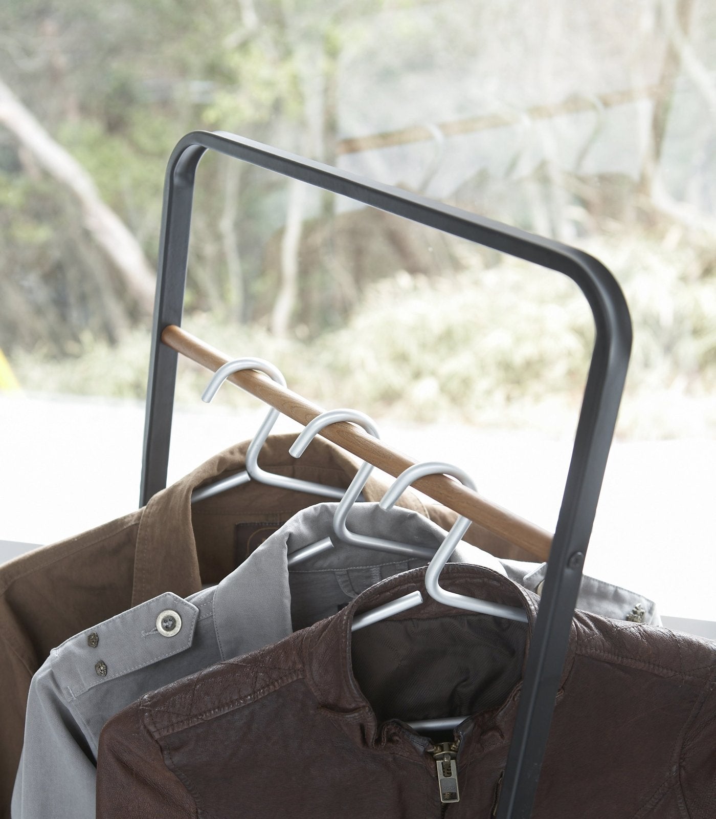 Yamazaki Home · 55" H Steel Coat Rack · Yamazaki Home | socius design in Rochester, MN