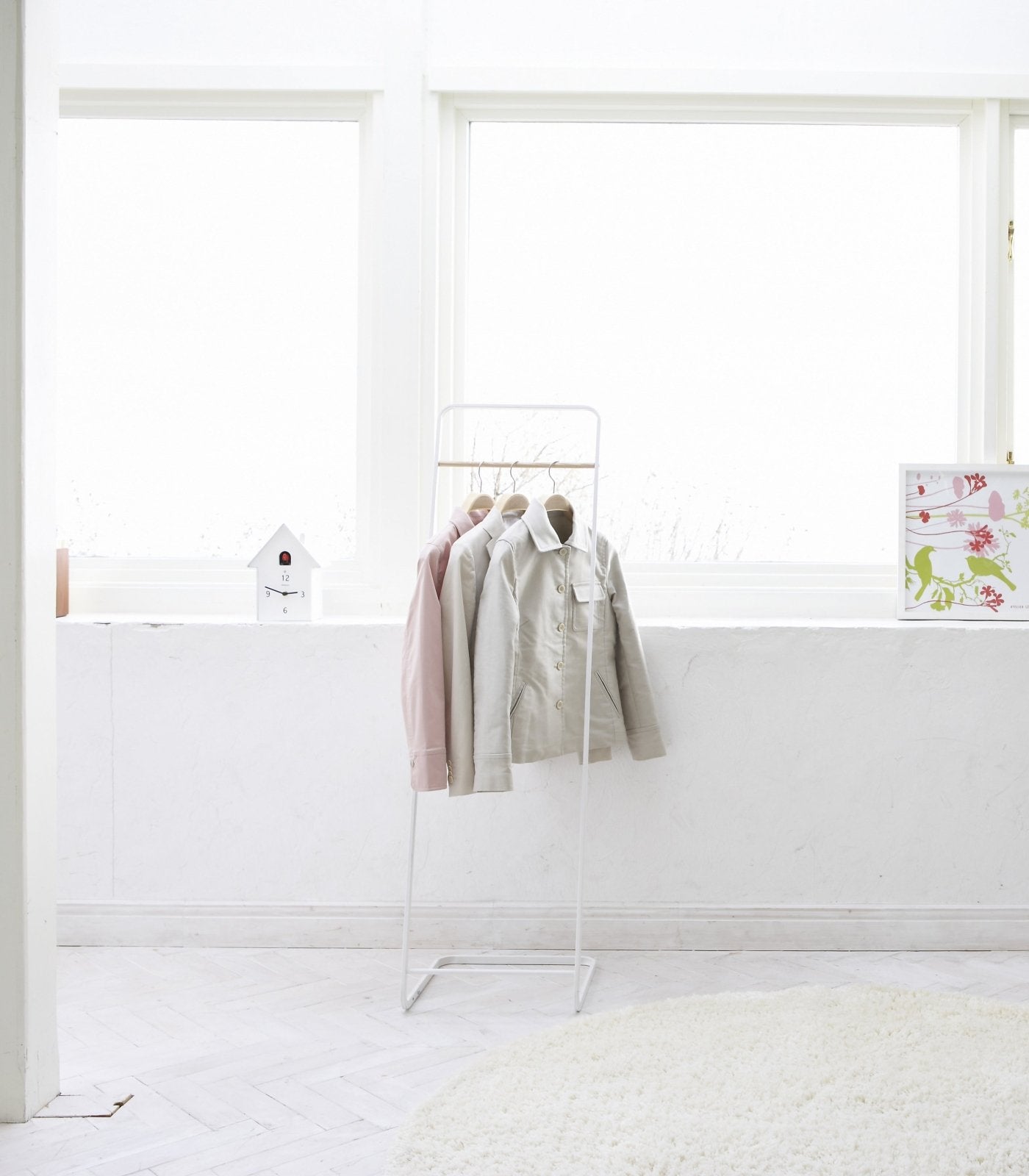 Yamazaki Home · 55" H Steel Coat Rack · Yamazaki Home | socius design in Rochester, MN