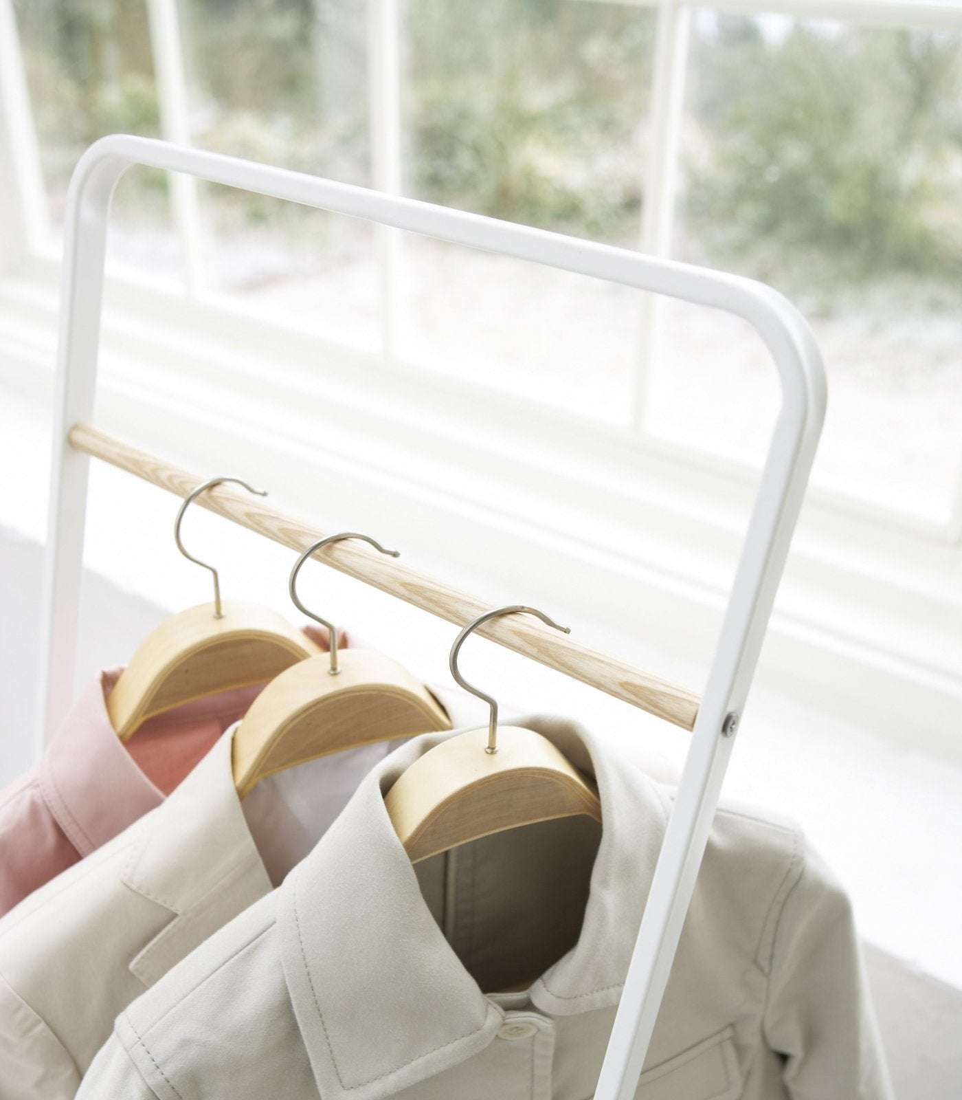 Yamazaki Home · 55" H Steel Coat Rack · Yamazaki Home | socius design in Rochester, MN
