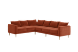 The Essential Corner Sectional (6 Seat) in Recycled Velvet