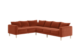 The Essential Corner Sectional (6 Seat) in Recycled Velvet