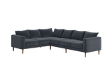 The Essential Corner Sectional (6 Seat) in Recycled Velvet