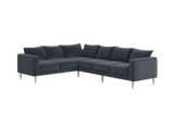 The Essential Corner Sectional (6 Seat) in Recycled Velvet