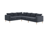 The Essential Corner Sectional (6 Seat) in Recycled Velvet