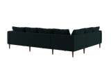 The Essential Corner Sectional (6 Seat) in Recycled Velvet