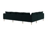 The Essential Corner Sectional (6 Seat) in Recycled Velvet