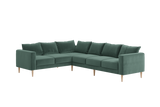 The Essential Corner Sectional (6 Seat) in Recycled Velvet