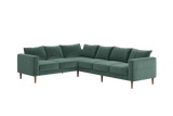 The Essential Corner Sectional (6 Seat) in Recycled Velvet