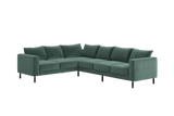 The Essential Corner Sectional (6 Seat) in Recycled Velvet