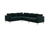 The Essential Corner Sectional (6 Seat) in Recycled Velvet